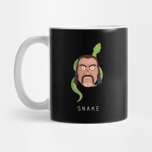 Jake the Snake Head (with Text) Mug